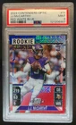 2024 Contenders Optic J.J. McCarthy Rookie Ticket RC Red White & Blue #/13 PSA 9