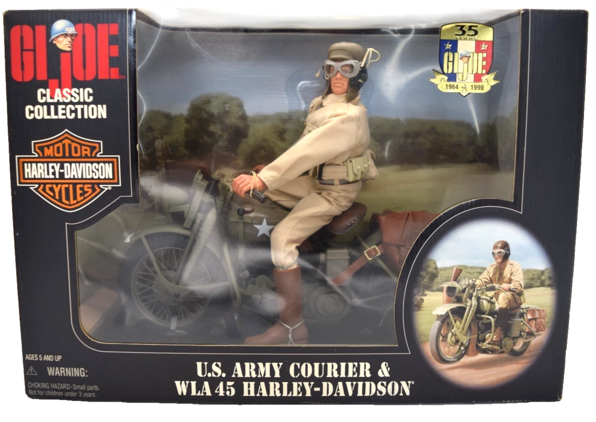 G.I. Joe Military & Adventure 1:6 Motorbike Action Figures for