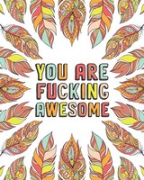 YOU ARE Fucking Awesome Swearing Cat Taschenbuch Kartoniert / Broschiert 2020