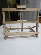 Studio Easel Desktop Tabletop Wooden Folding Portable Oil Painting Canvas