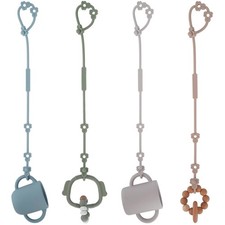 Spielzeughalter Silikon BPA-frei Kinderwagen Trinkbecher Halter Spielzeugfixi...