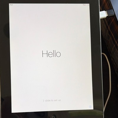 Apple iPad Tablet 10in 16GB Wi-Fi iOS Silver Model A1416 Used