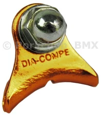 DIA-COMPE 1242 Bicycle Brake Cable Carrier Hanger - GOLD