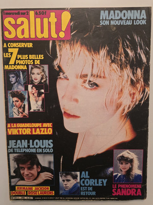 Sandra / Madonna /Sade/ Al Corley /Jermaine Jackson   - Salut 280 /1986