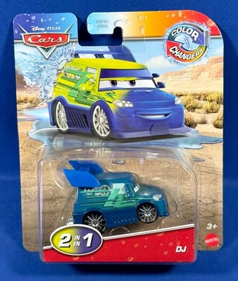 New - SNOT ROD & DJ - Disney Pixar Cars COLOR CHANGERS Die Cast 