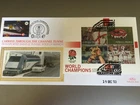 GB STAMPS CHANNEL TUNNEL CARRIED FIRST DAY COVER 2003 RUGBY MINI SHEET