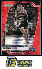 2024 Panini Prizm WNBA #80 Brittney Sykes Red Pulsar Prizms #/299