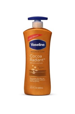 Vaseline Intensive Care Cocoa Radiant Body Lotion 600ml 20.3oz Moisturizer
