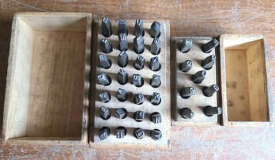 37pc 3/16'' Letter & Number Stamp Punch Set Alloy Steel Metal