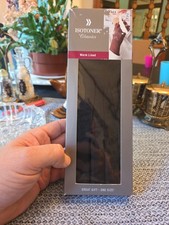 NIB Black Ladies Isotoner Gloves Warm Lined One Size Fits Most One Size Fits All