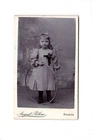 CDV Photo Cute Little Girl - Bremen 1890s