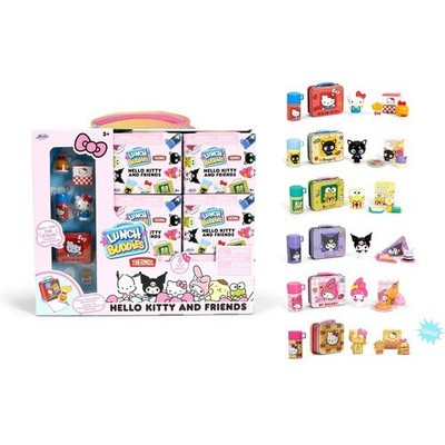Jada Toys - Hello Kitty - Lunch Box Buddies - Blind Box Display