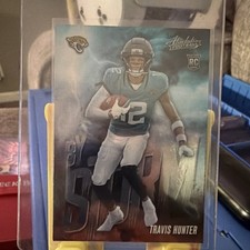 2025 Panini Absolute By Storm Rookie Travis Hunter #17 Jacksonville Jaguars NFL