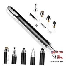 Stylus Pen, 4 in 1 Stylus Pen for Touch Screens Everyday Use - High Black