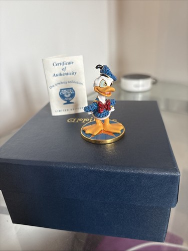 Arribas Disney Donald Duck On Star Base Ltd Edition Originalverpackt
