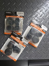 3/4 Everbilt Anti-skid Leg Tips 10 Pack Black Rubber Furniture Leg Tips