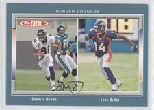 2006 Topps Total Total Blue Charlie Adams Todd Devoe #320 Rookie RC