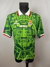 MEXICO 1998 HOME SHIRT FOOTBALL SOCCER JERSEY CRUZEIRO MENS SIZE L