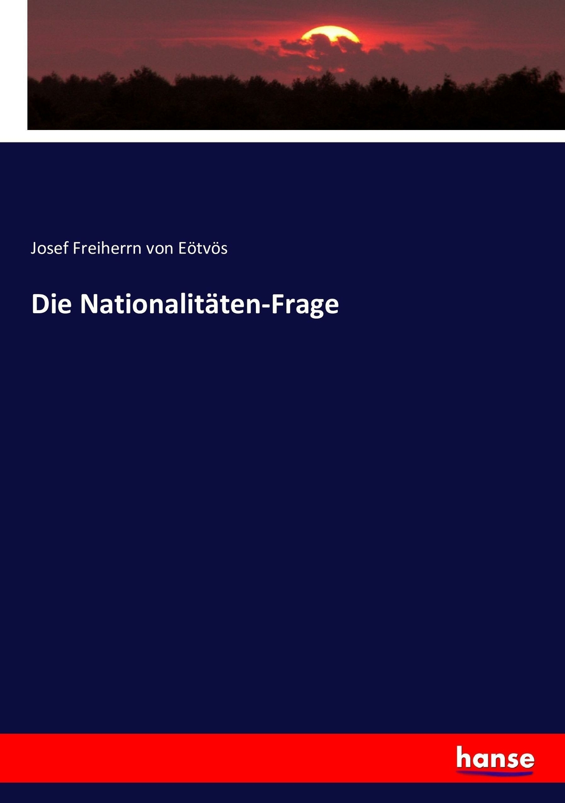 Die Nationalitäten-frage | Buch | 9783743611559
