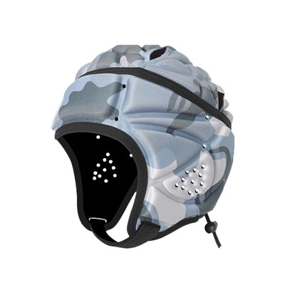 Kids Soft Padded Rugby Helmet Adjustable Headgear Head Protector