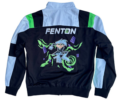 Nickelodeon Danny Phantom Fenton Windbreaker Jacket Unisex Sizes XS,SM,MED NWOT