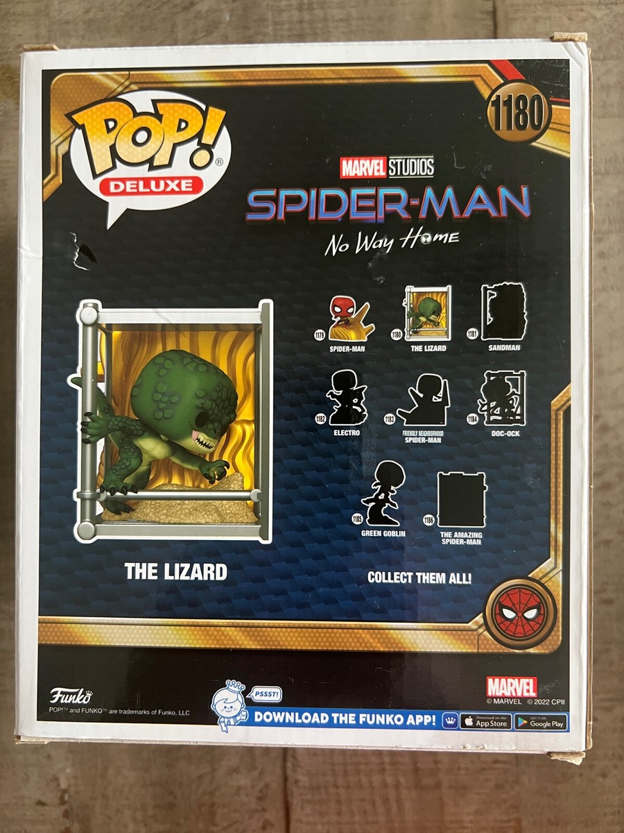 希少な新品未開封品⭐️FUNKO POP！　ラ・ラ・ランド New Funko POP Deluxe THE LIZARD 1180 Spider-Man No Way Home