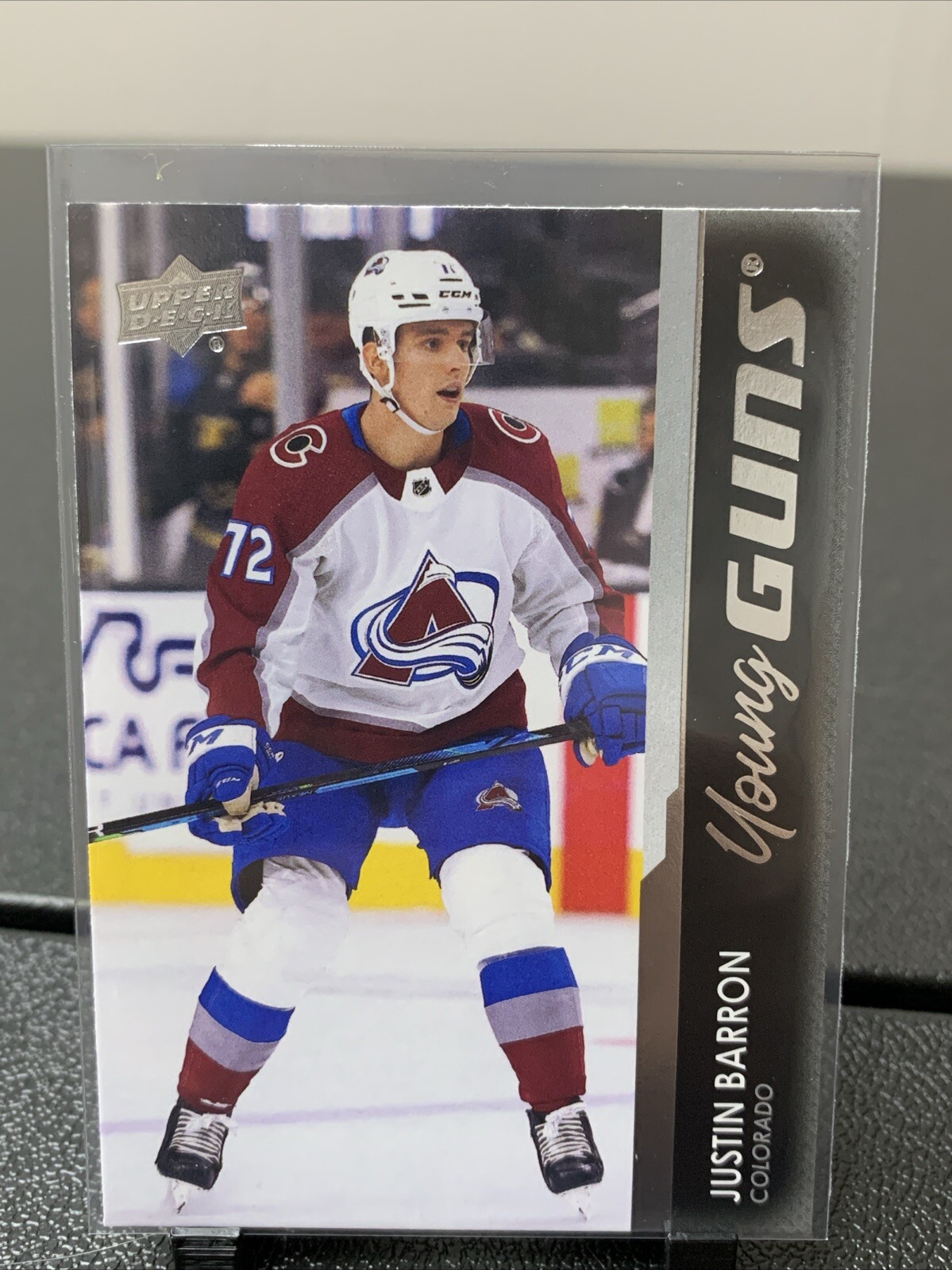 2021-22 Upper Deck Extended Series - Young Guns #744 Justin Barron (RC)