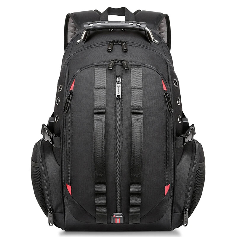 USB Charging Anti-Theft Travel Laptop Backpack with Multifunctional Design-image
