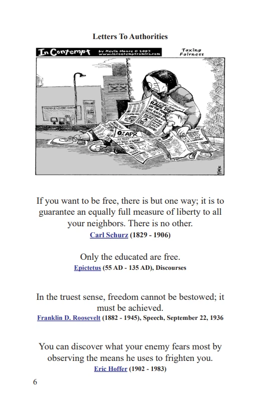 Awesome! Brand New! - Letters to Authorities Book with 600 Law Maxims included! - Image 3 of 4