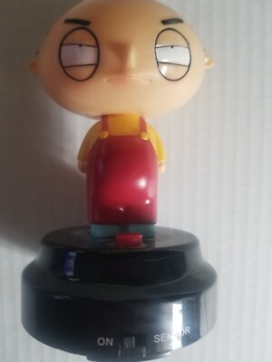 2004 family guy evil stewie 5'' gemmy ind. talking figure