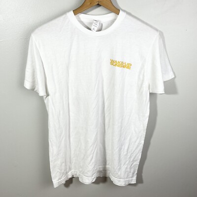 2020 All Time Low Wake Up Sunshine Album White Band T-Shirt Adult L