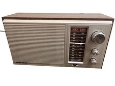 RadioShack Realistic MTA-15 AMFM Tabletop w/Speaker 12-695 VTG WORKS READ