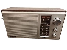 RadioShack Realistic MTA-15 AMFM Tabletop  w/Speaker #12-695 VTG WORKS READ