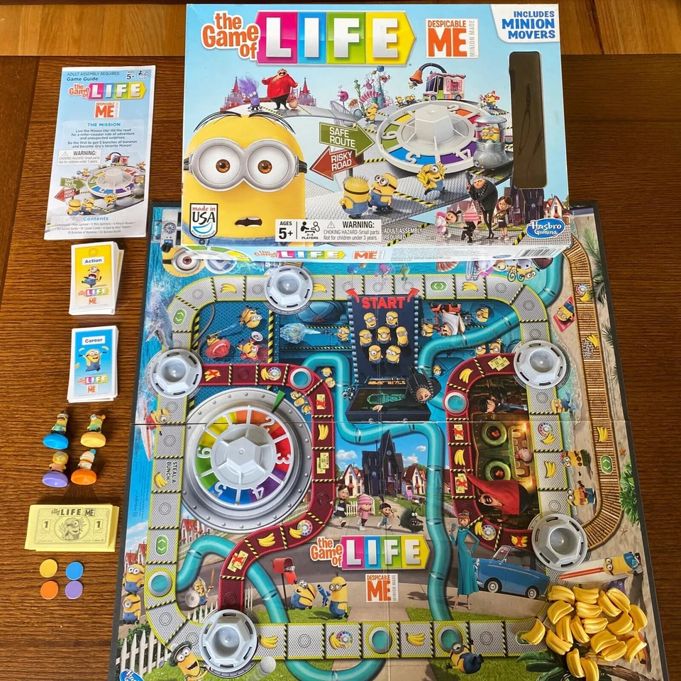 Despicable Me Minions Edition The Game of Life Game by Hasbro - Image 3 of 4