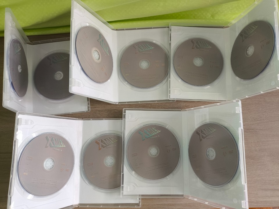Xmen Complete Marvel DVD Comic Book Collection DVD Box Sets Lot Volume