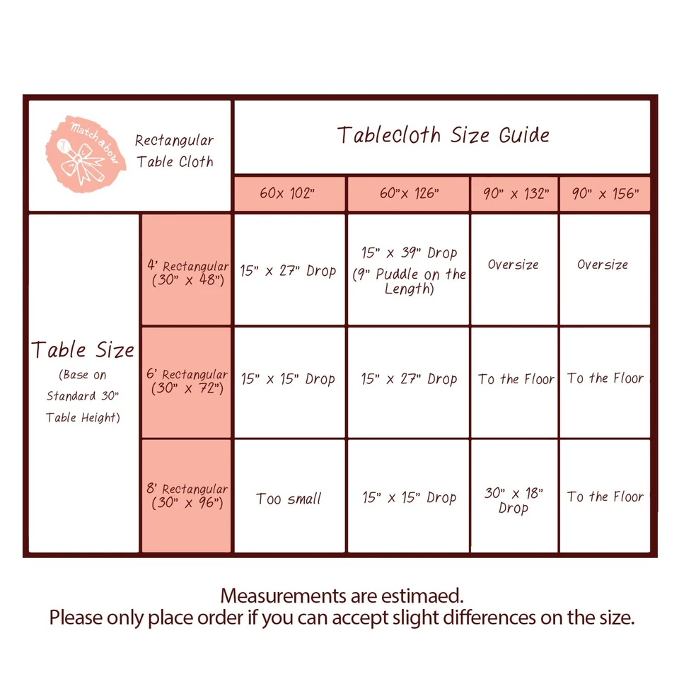 10件装桌布桌布桌布涤纶桌布,可选尺寸和颜色 — 第 2/4 张图片