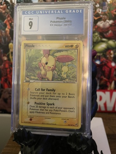 Plusle graded CGC 9 for sale on eBay