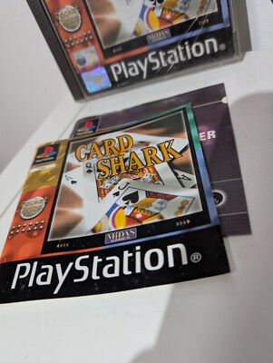 Card Shark – PS1 – PlayStation 1 – PAL – Complet – Testé