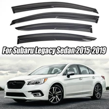 For 15-19 Subaru Legacy Window Visors Rain Guards Vent Deflector JDM Mugen Style