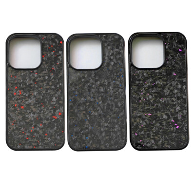 Aramid Carbon Fiber Forged Texture Case For iPhone 16 15 14 13 12 Pro Max Cover