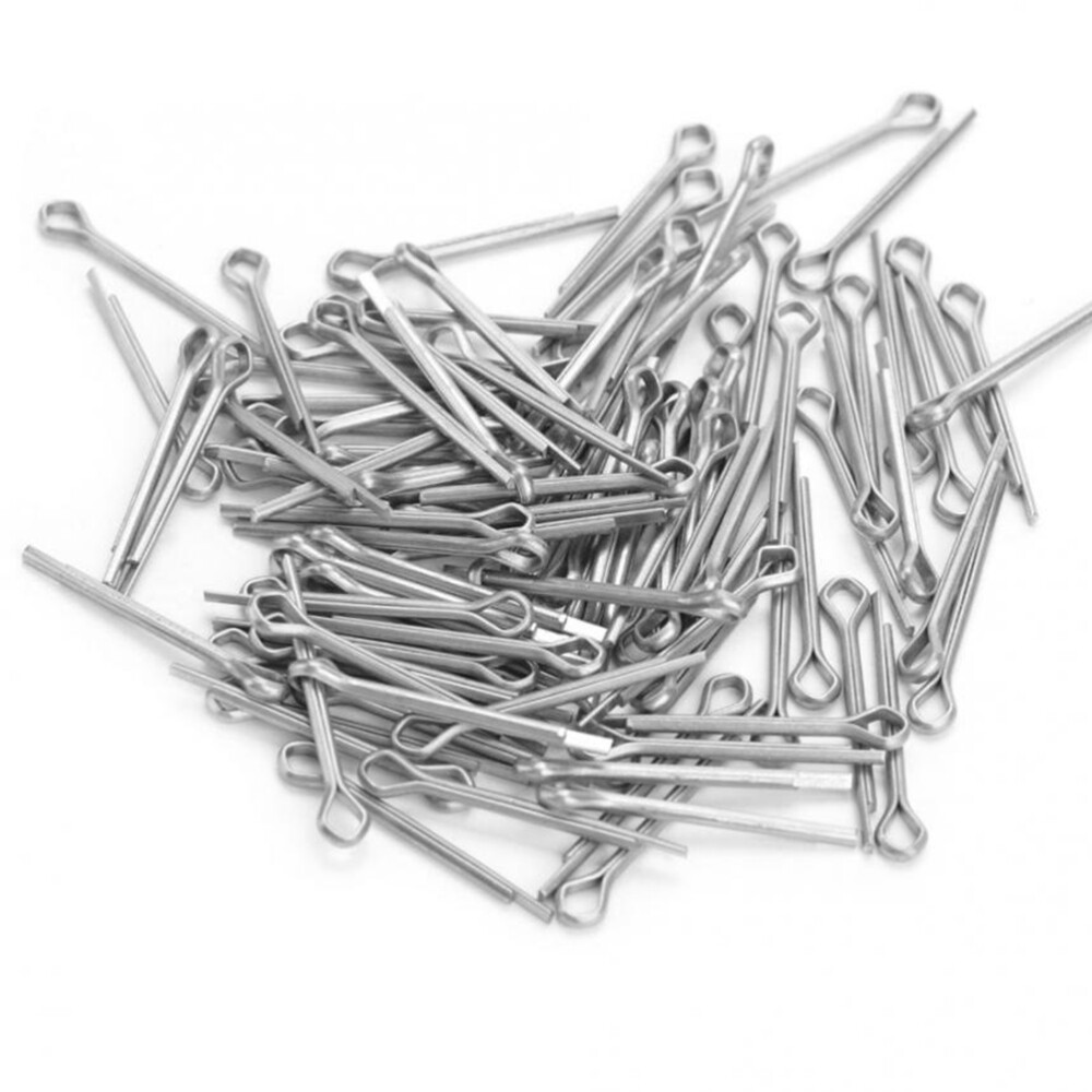 150 Pcs Stainless Steel 150pcsm1m3 Cotter Pin Locking Spring Retaining