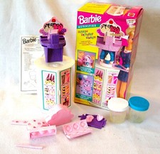 VINTAGE 1993 BARBIE ACTIVITIES DOUGH DESSERT MAKER by Mattel