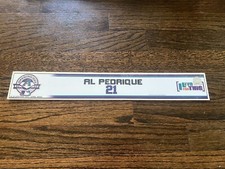 ARIZONA DIAMONDBACKS GAME USED BASEBALL LOCKER ROOM NAMEPLATE AL PEDRIQUE
