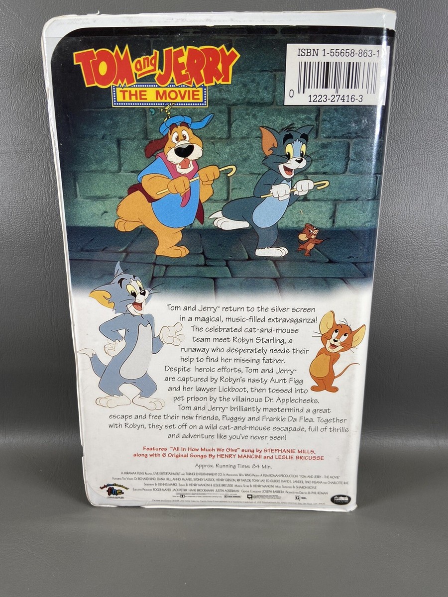 Tom E Jerry O Filme 1993 Vhs
