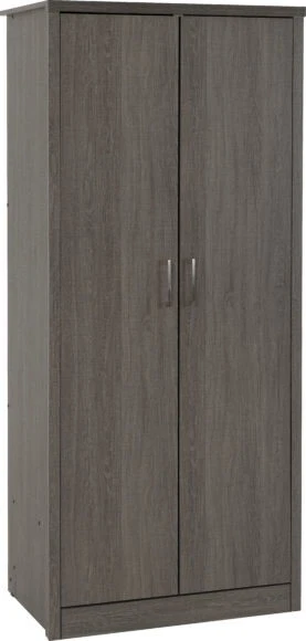 Wood effect sale wardrobe
