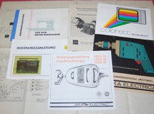 DDR Bedienungsanleitung Auswahl  Technik Haushalt Maschinen Prospekte