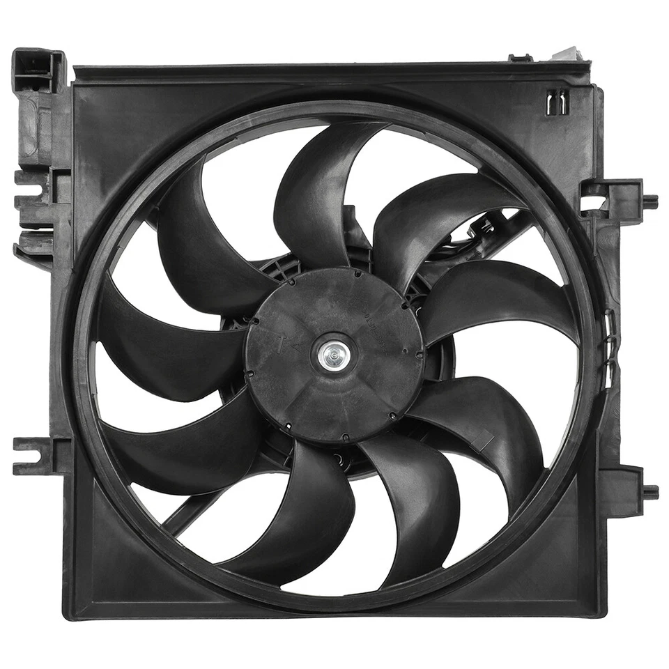 Electric Radiator Condenser Cooling Fan Assembly For 2008-2011 Subaru Impreza Foto 2 de 4