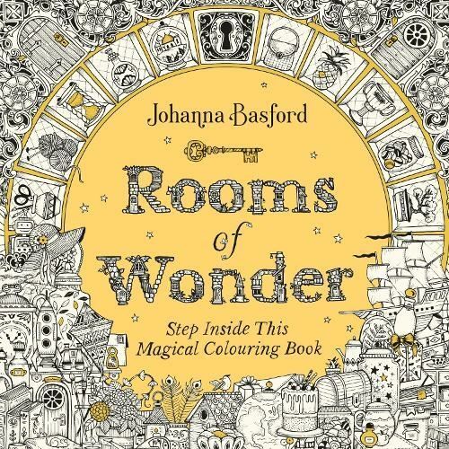 Rooms of Wonder: Step Inside this Magical Colouring Book by Johanna Basford - Foto 1 di 1