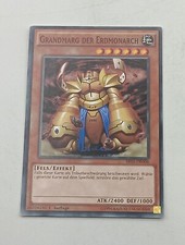 Yu-Gi-Oh Einzelkarte Grandmarg der Erdmonarch bespielt