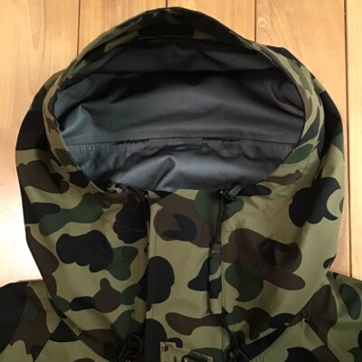 BAPE GORE TEX 1st camo green snowboard jacket A Bathing Ape Size M
